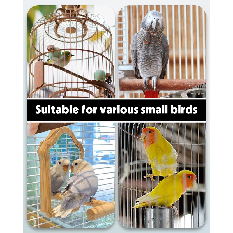 Pawfly Bird Water Dispenser, Automatic Water Feeder, Plastic Cage Water