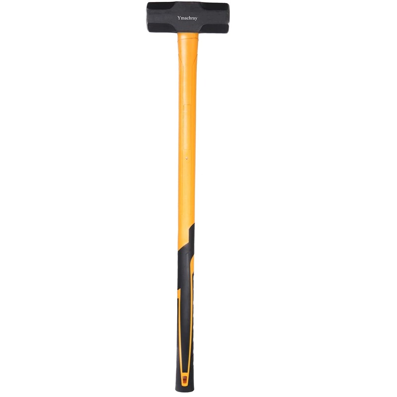 10 LB Sledge Hammer with Heavy Duty Construction, 35-Inch Fiberglass