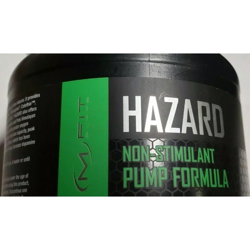 MFIT SUPPS - HAZARD Non-Stimulant Pump Formula - Raspberry Lemonade