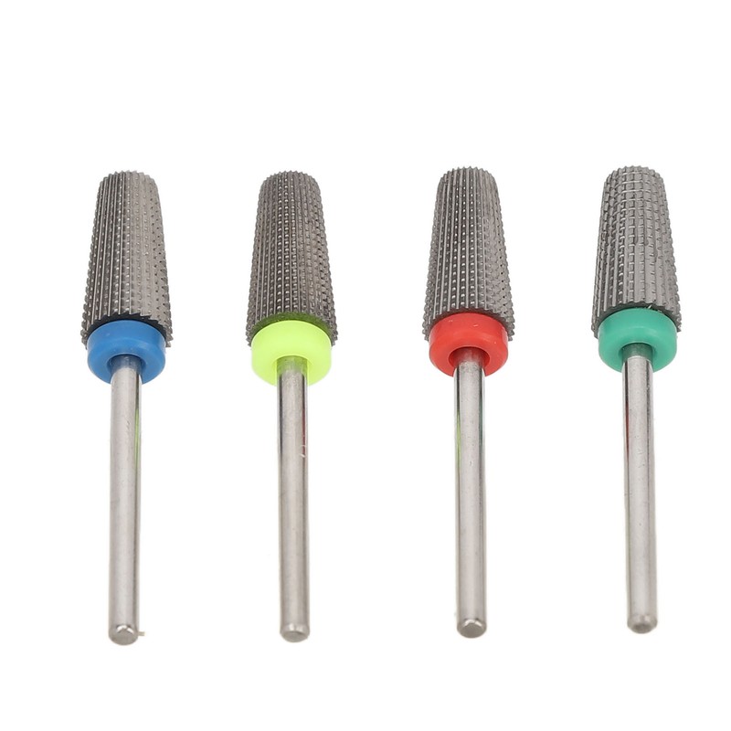 4pcs Nail Drill Bits Set Quick Remove Acrylic Professional Tungsten