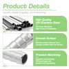 Goldpea 10mm(3/8") Barbed Stainless Steel 304 Hose Barb Elbow 90