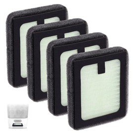 lasuroa 4pcs HEPA Filter Replacement Compatible with Baby Brezza Bottle Washer Pro, High Efficiency Dust Air Purifier Filter