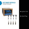 TRQ Ignition Kit Ignition Coil Spark Plugs Compatible with 2002-2006