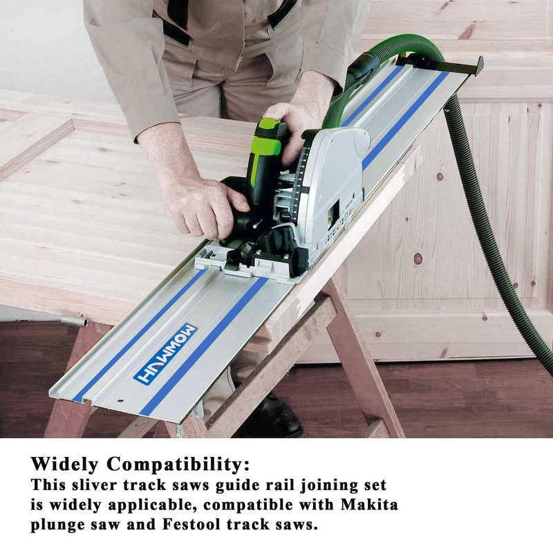 78" Track Saws Guide Rail Compatible with Makita and Fit