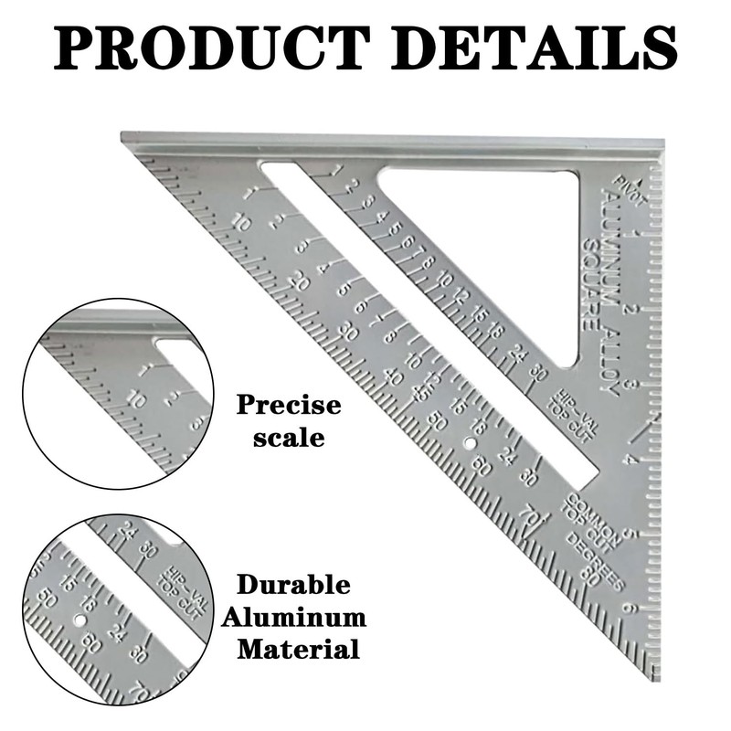 Set Square Carpentry, Window Angle Measurement Tool Roofing Set Square