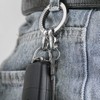 TISUR Swivel Key Ring Clips for Keychains, 360°Rotatable Metal Carabiner
