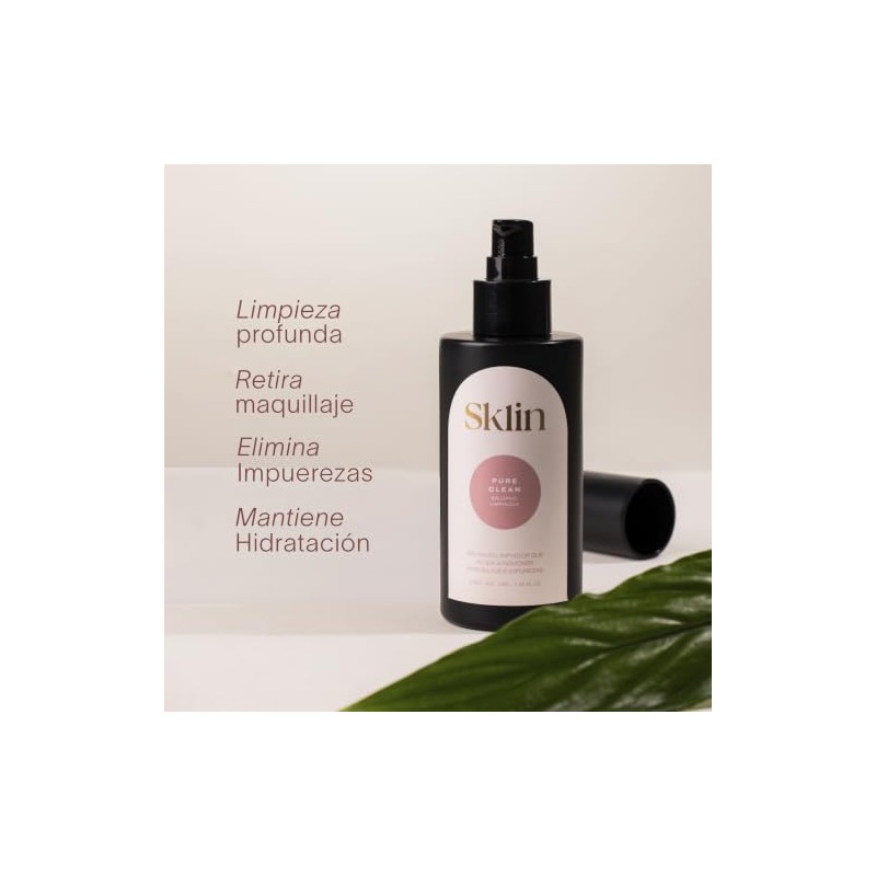 Pure Clean Bálsamo Limpiador Facial - Desmaquillante Hidratante con Jojoba,