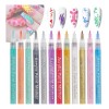 Xiaoya 12plumones Para Decoración De Uñas Acrílico Trazos Perfectos