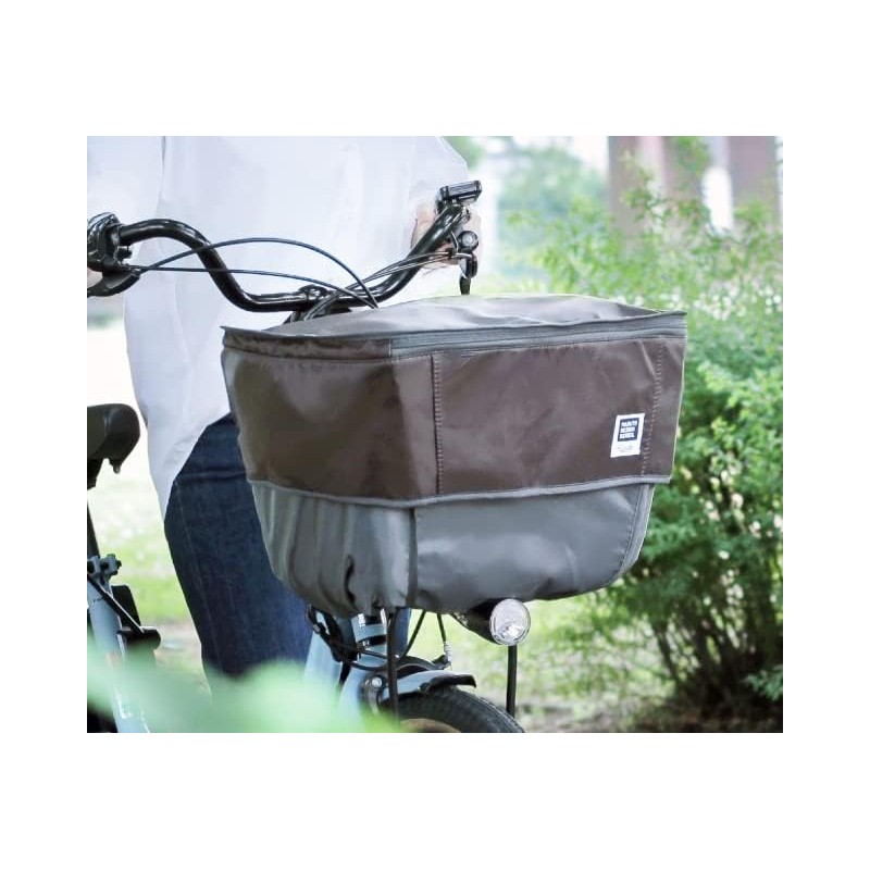 Okubo Seisakusho Maruto Pickup Front Basket Cover 2 Brown
