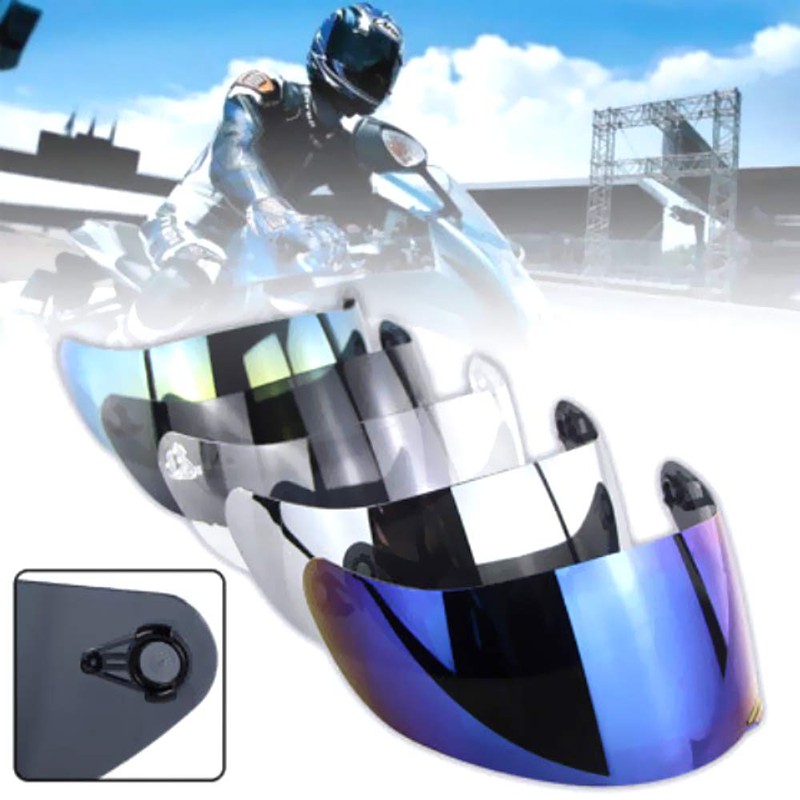 Mulcort Motorcycle Wind Protection Helmet Lens Visor Full Face Fit