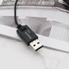 Create idea 2Pcs USB Bluetooth to AUX Cable Receiver 3.5mm