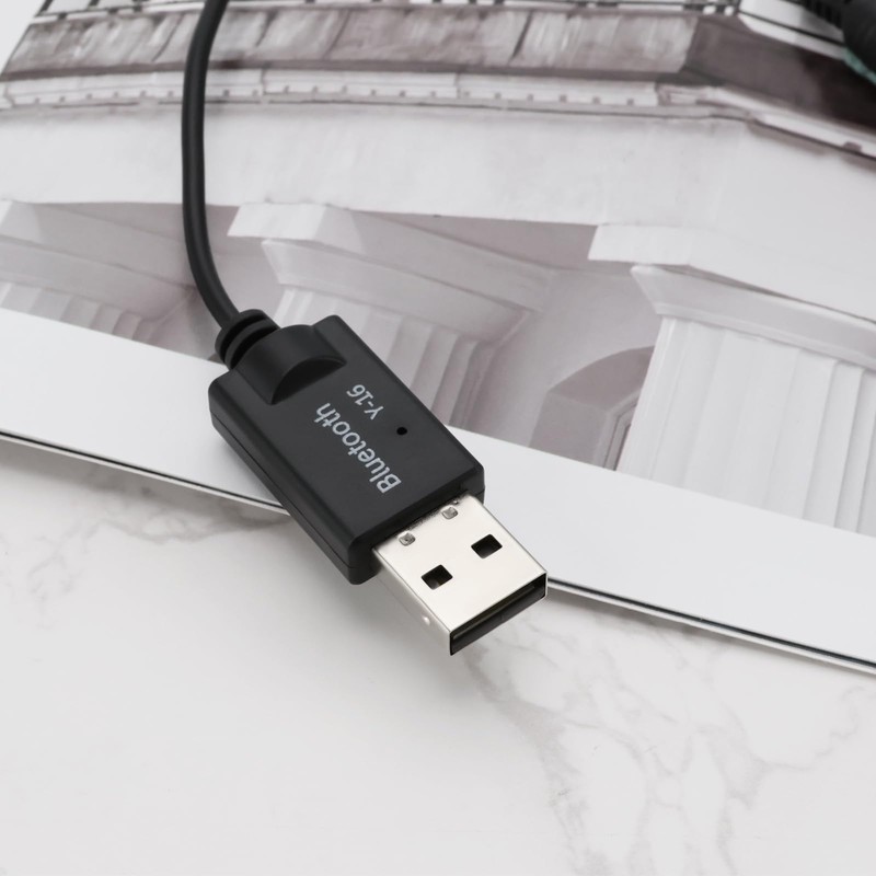 Create idea 2Pcs USB Bluetooth to AUX Cable Receiver 3.5mm