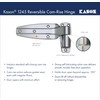 Kason 1245 Reversible Cam-Rise Hinge, 1 to 3/4 Inch Offset,