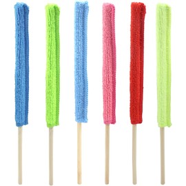 plumeros de microfibra para limpiar grietas, kit de mini plumeros para rejillas de ventilación de coche, persianas, ventiladores, ventanas y espacios pequeños.