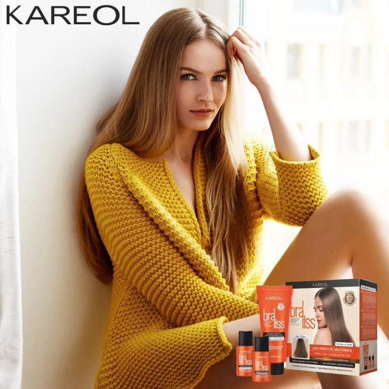 Kareol Braliss Alisado, Shampoo Y Acondicionador · Keratina