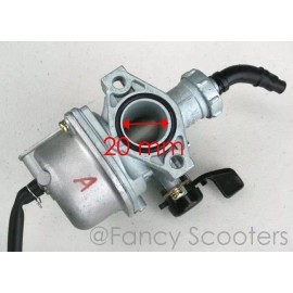 PEACE SPORTS SSR 125cc SR125AUTO,125cc SR125TR, Dirtbike Carburetor With Manual Choke