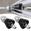 2PCS Sewer Cleaning Tool High-Pressure Nozzle, 5000 PSI High Pressure