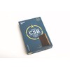 CSB Ultrathin Reference Bible, Brown Genuine Leather, Indexed