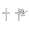 Mystigold Cross Stud Earrings Available in .925 Sterling Silver Plated