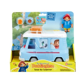 Rainbow Designs Paddington Bear's Bessie Camper Van– Vehicle Role Play Toys for Kids 3+ - Toddler Car Toy with Removable Roof