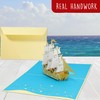 Lin Pop-up Greeting Cards 3D Travel Voucher, 4th Master Boat