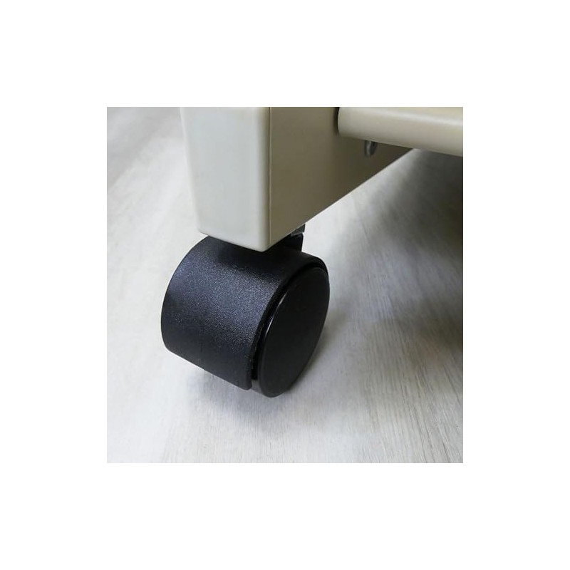 Shepherd 2" Smooth-Rolling Twin Wheel Office Chair Casters, Dual-Wheel Swivel