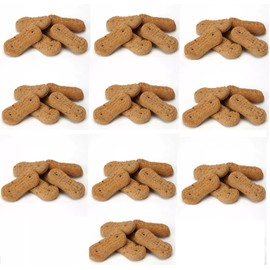 PUREPET Tasty Dog Biscuits USA Made Multi Flavored or Peanut Butter Treat Bulk Packs YUM (Medium Peanut Butter - 50 Biscuits)