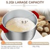 AIZIYO DoughChief, 5.3QT Dough Mixer, Dough Maker with Ferment Function,