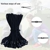 YUNSHANGHE Pack of 50 Elastic Straps with Hooks, 10 cm
