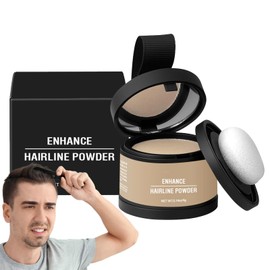 Root Powder for Hair - Root Up Hair Shadow Powder with Applicator | Waterproof Hair Shading Concealer for Gray Coverage, Fine, Thinning Hair