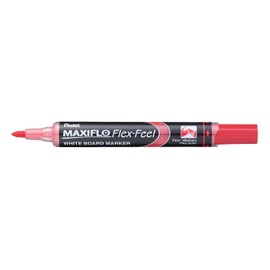 Pentel Maxiflo flex-feel 4,6 mm Board Marker Red Pack of 12
