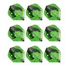 RED DRAGON Snakebite Ionic Snake Head Green Dart Flights -