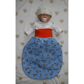 Sleeping Bag Funny Flamingos (0-6 Months)