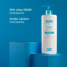 Isdin Ureadin Loción Corporal Hidratante para Piel Seca, Fragancia Neutra, 400ml