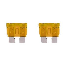 Car Fuses, 2Pcs Standard Blade Fuses 5A for Car Boat RV Truck Motorcycle (Orange 5 Amps)