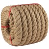 Manila Rope 1.5in x 50ft,Natural Thick Rope,Large Decorative Hemp Ropes