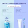 Purple Toothpaste Tablets with Nano Hydroxyapatite - Fresh Breath