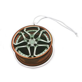 VmG-Store VmG-Store 2er Set Lufterfrischer Duftbaum Tuning frs Auto Duftspender Air Freshener Duft lustiger Anh?nger Design (122 Wheel6)