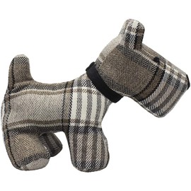 Decorative Door Stop-Cute Weighted Door Stopper for Home and Office Decoration (Check Dog)