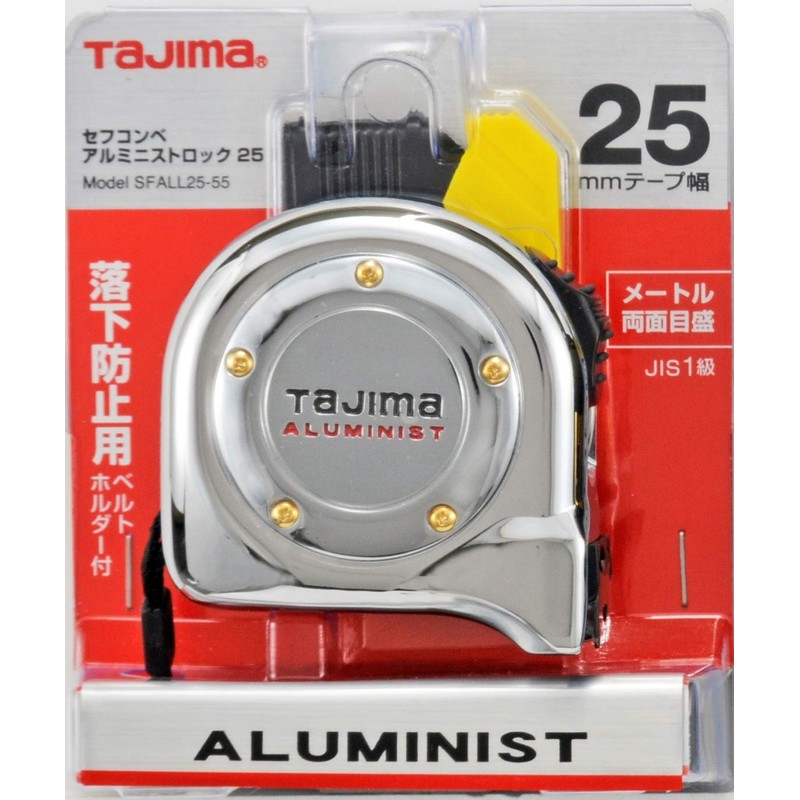 タジマ(Tajima) コンベックス 5.5m×25mm アルミニストロック25 ALL25-55SGAC