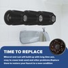 Shower Knobs 3 Piece Replacement, Bathtub and Shower 3 Handle