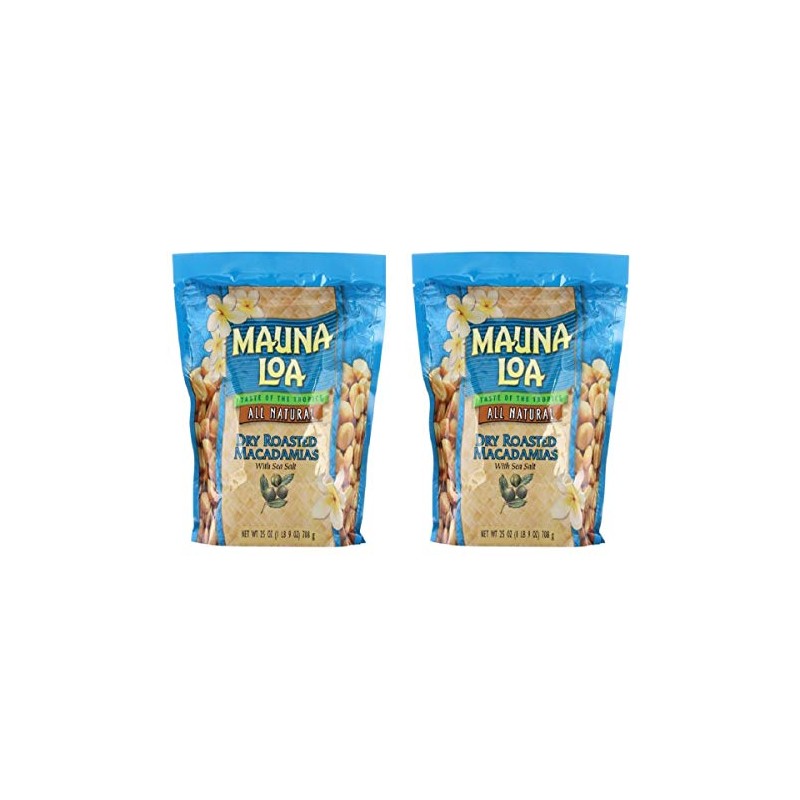 Mauna Loa Dry Roasted Macadamia Nuts with Sea Salt All