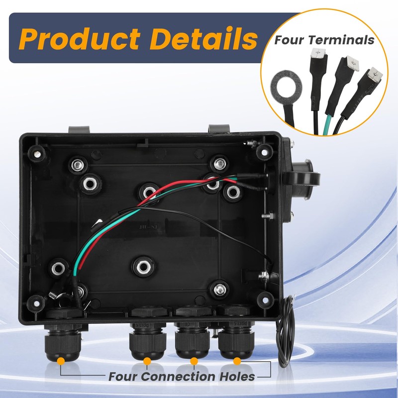12V 500A Winch Solenoid Contactor Relay with Contactor Box and