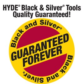 Hyde 02872 6" XtraFlex Black and Silver Hammer Head Joint Knife