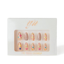 YN Young Nails Press On Nails, Rainbow Orbit
