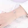 LGSY Round Tiny Dot Dic Design Chain Bracelets for Women