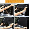 Car Window Shade for Baby, 2 Pcs Universal Auto Rear