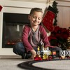 Jumbo 20-Piece Christmas Train Set with Realistic Sound Effects, Working