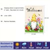 Spring Welcome Gnome Garden Flag 12 x 18 inch Double