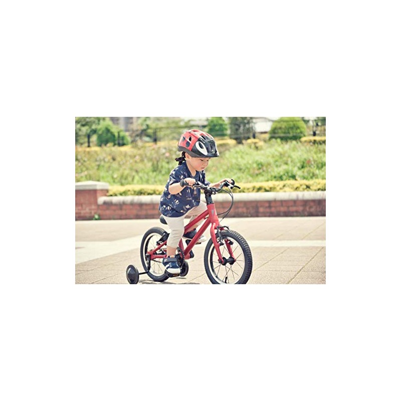 RITEWAY Auxiliary Wheels, Black, 14 Inches, For Kids Bikes, Compatible